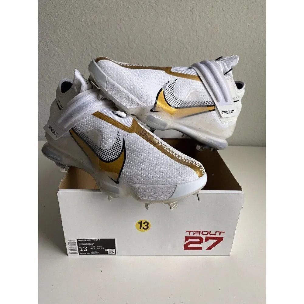 Nike Air Force‎ Zoom Mike Trout 7 Baseball Cleats CI3134-106 Men’s Size 13